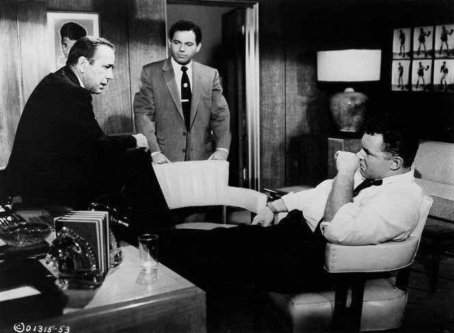 Más dura será la caída - De la película - Humphrey Bogart, Nehemiah Persoff, Rod Steiger