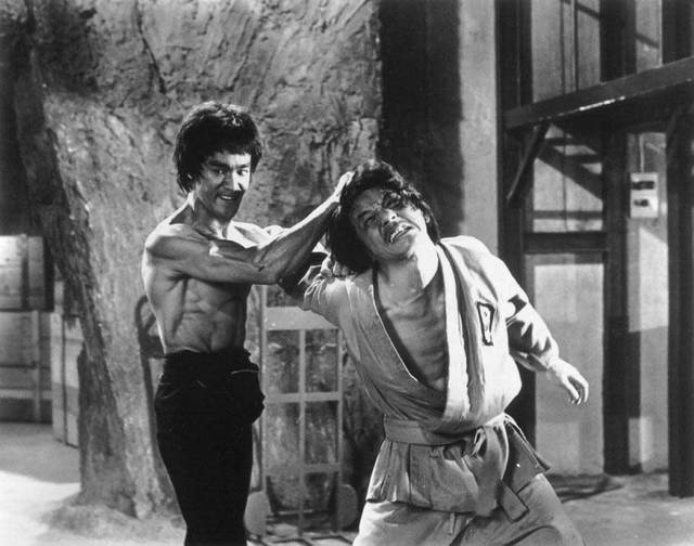 A sárkány közbelép - Filmfotók - Bruce Lee, Jackie Chan