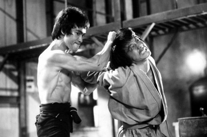 A sárkány közbelép - Filmfotók - Bruce Lee, Jackie Chan