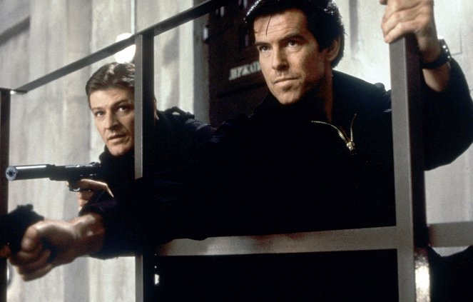 James Bond: Aranyszem - Filmfotók - Sean Bean, Pierce Brosnan