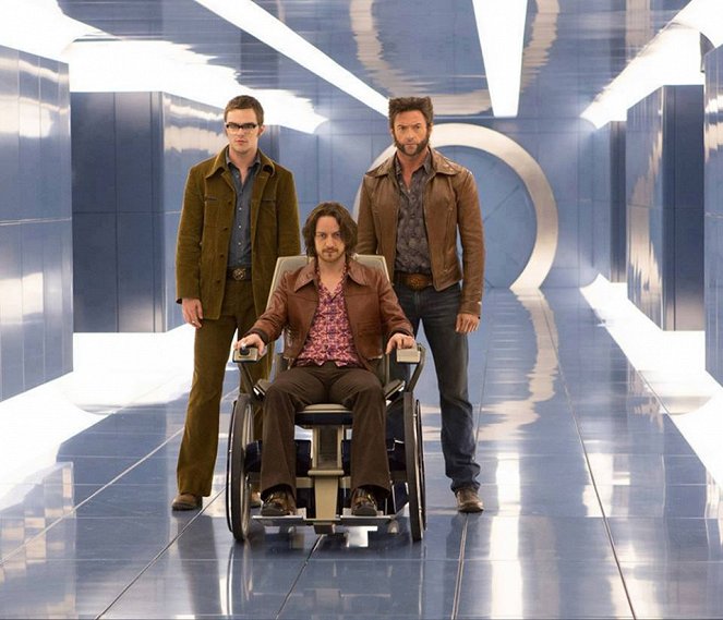 X-Men: Zukunft ist Vergangenheit - Filmfotos - Nicholas Hoult, James McAvoy, Hugh Jackman