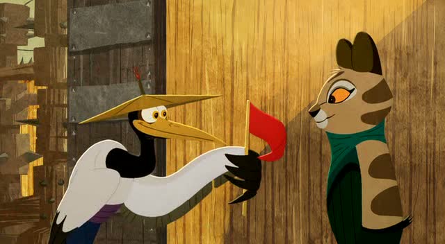 Kung Fu Panda: Secrets of the Furious Five - Van film