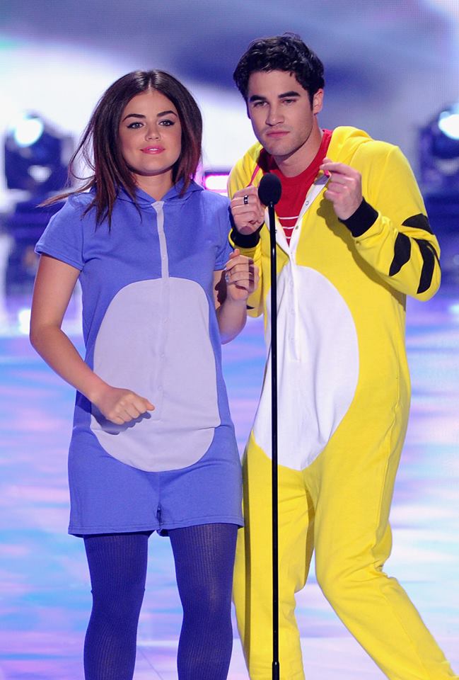 Teen Choice Awards 2013 - De la película - Lucy Hale, Darren Criss