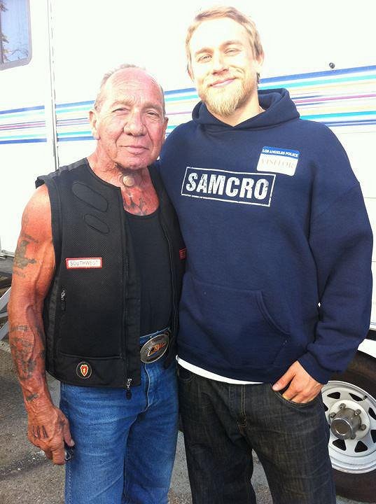 Sons of Anarchy - Tournage - Charlie Hunnam