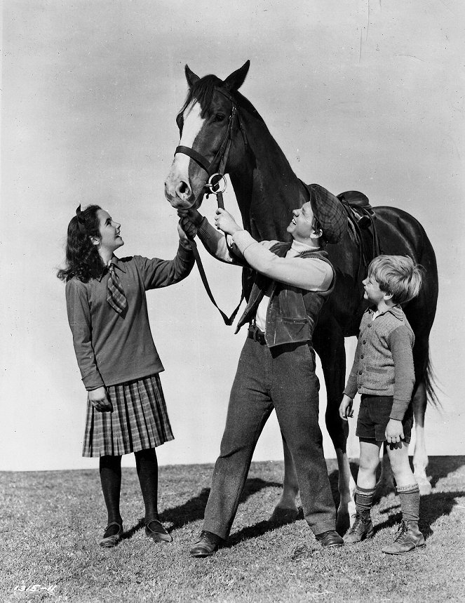 Kleines Mädchen, großes Herz - Werbefoto - Elizabeth Taylor, Mickey Rooney