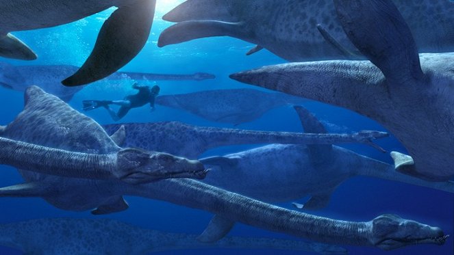 Sea Monsters: A Walking with Dinosaurs Trilogy - Van film