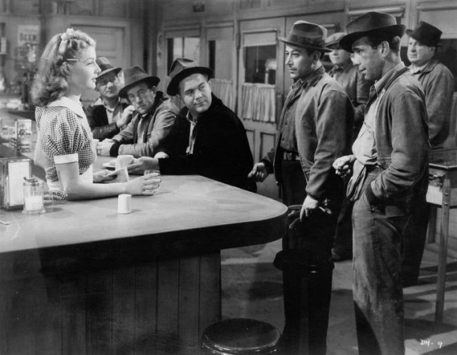 Nachts unterwegs - Filmfotos - Ann Sheridan, George Raft, Humphrey Bogart