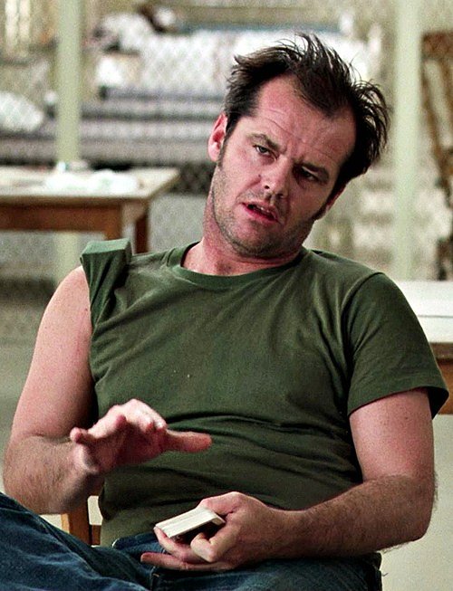 Prelet nad kukučím hniezdom - Z filmu - Jack Nicholson