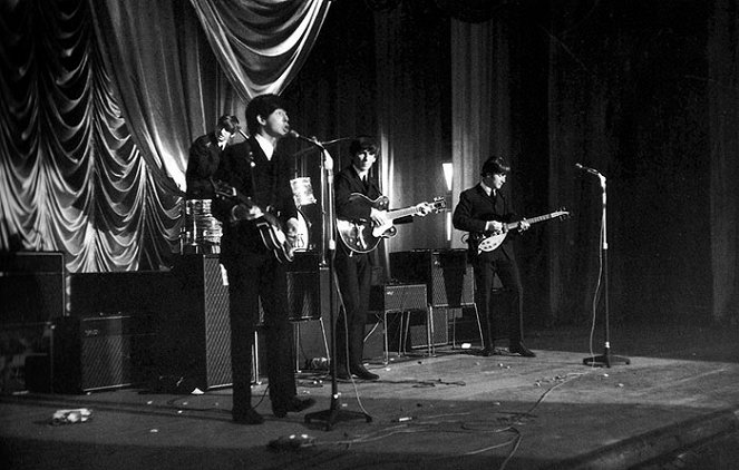 El rey en Londres - Film - Ringo Starr, Paul McCartney, George Harrison, John Lennon