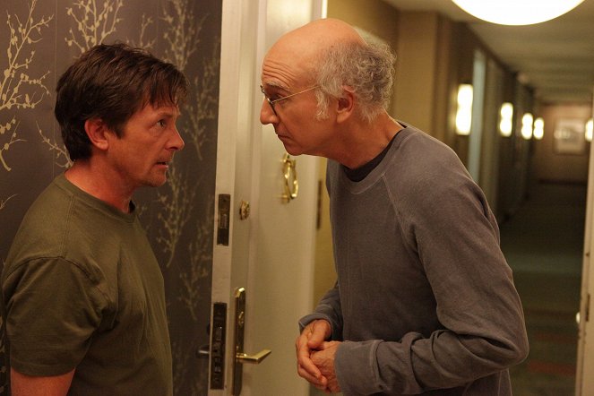 Calma, Larry - Do filme - Michael J. Fox, Larry David