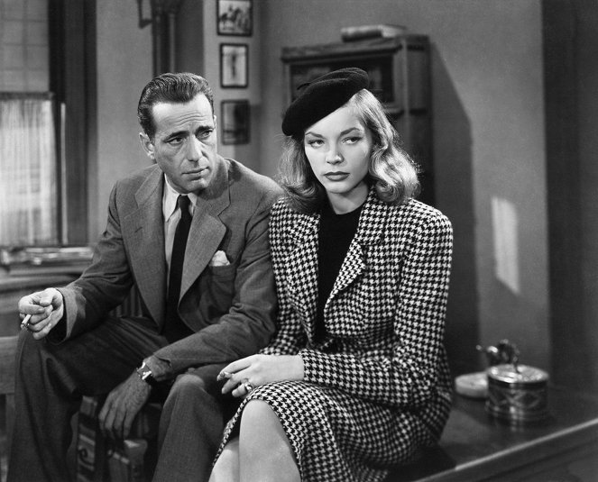 The Big Sleep - Z filmu - Humphrey Bogart, Lauren Bacall