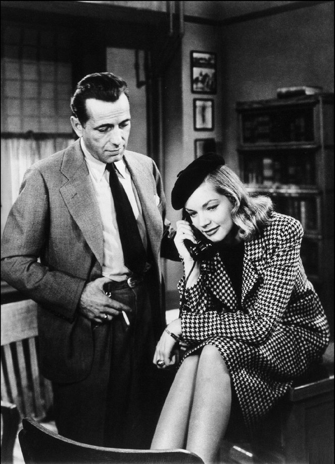 Hluboký spánek - Z filmu - Humphrey Bogart, Lauren Bacall