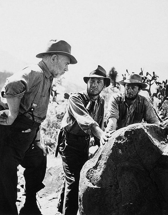 Poklad na Sierra Madre - Z filmu - Walter Huston, Humphrey Bogart, Tim Holt