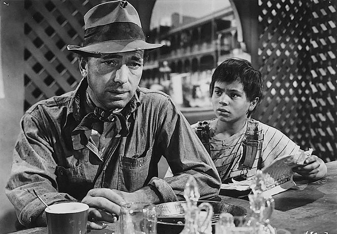 Der Schatz der Sierra Madre - Filmfotos - Humphrey Bogart, Robert Blake