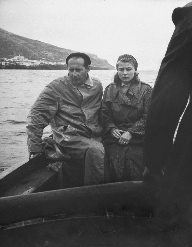 Bergman & Magnani: Vojna vulkánov - Z filmu - Roberto Rossellini, Ingrid Bergman