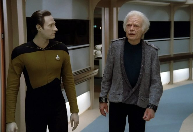 Star Trek: Następne pokolenie - Spotkanie w Farpoint - Z filmu - Brent Spiner, DeForest Kelley