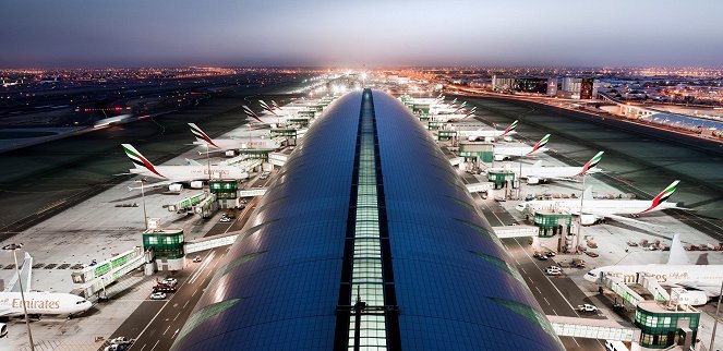 Dubai Airport - Filmfotos