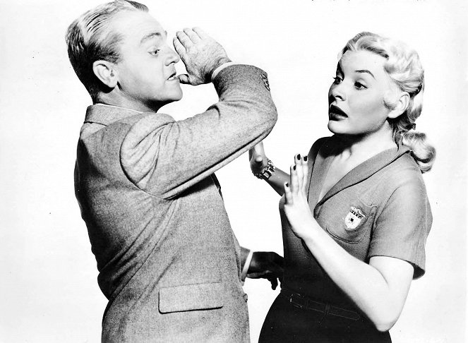 Corazón de hielo - Promoción - James Cagney, Barbara Payton