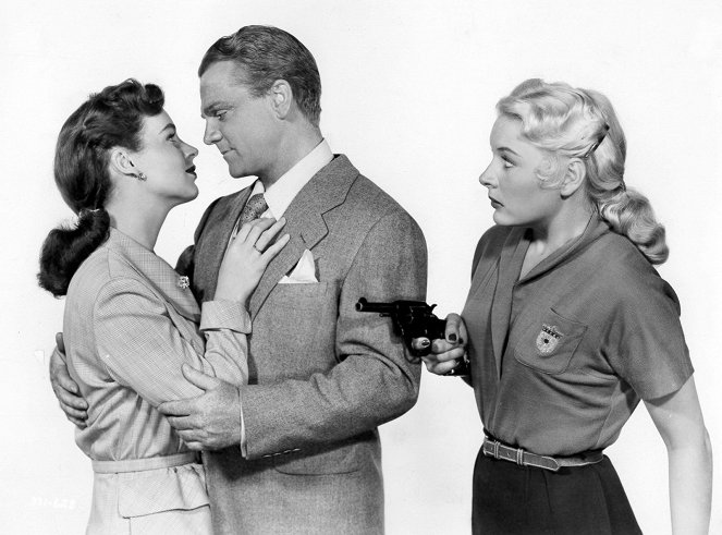 Den Morgen wirst du nicht erleben - Werbefoto - Helena Carter, James Cagney, Barbara Payton