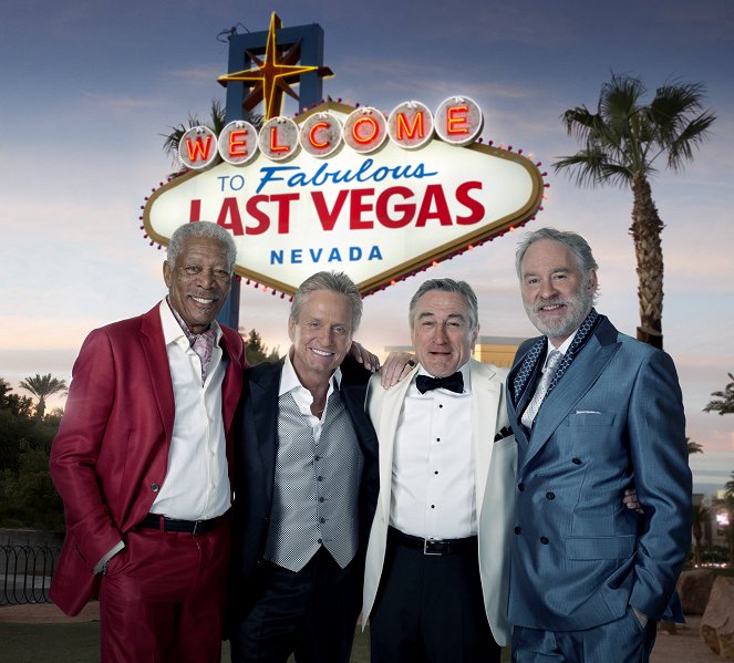 Plan en Las Vegas - Promoción - Morgan Freeman, Michael Douglas, Robert De Niro, Kevin Kline