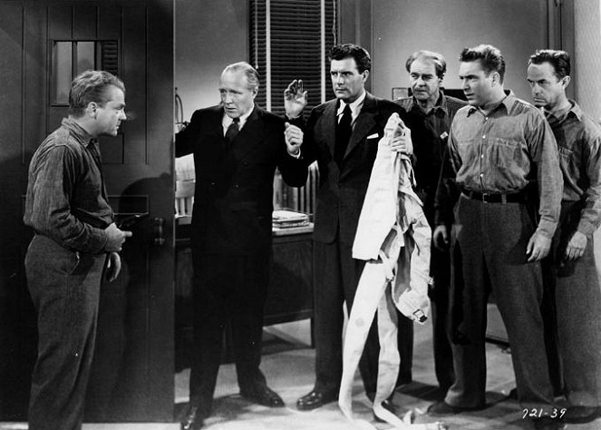 Bílý žár - Z filmu - James Cagney, Edmond O'Brien