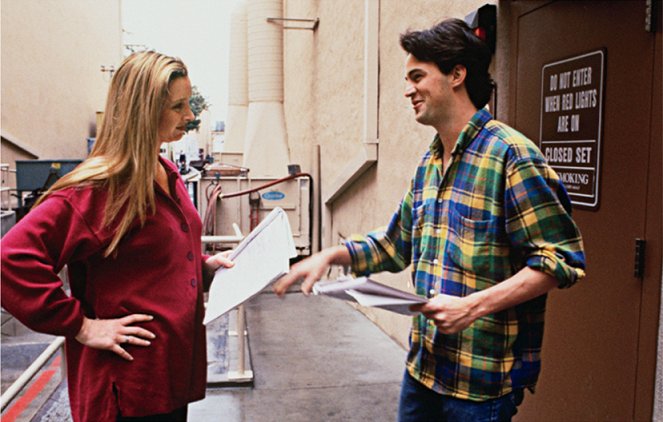 Friends - Dreharbeiten - Lisa Kudrow, Matthew Perry