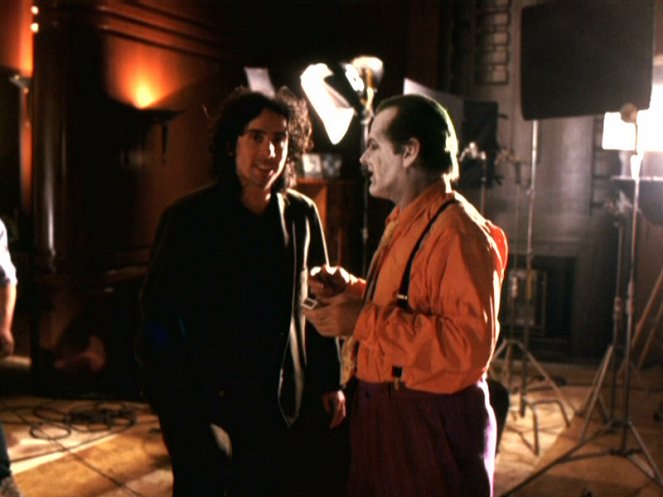 Batman - Del rodaje - Tim Burton, Jack Nicholson