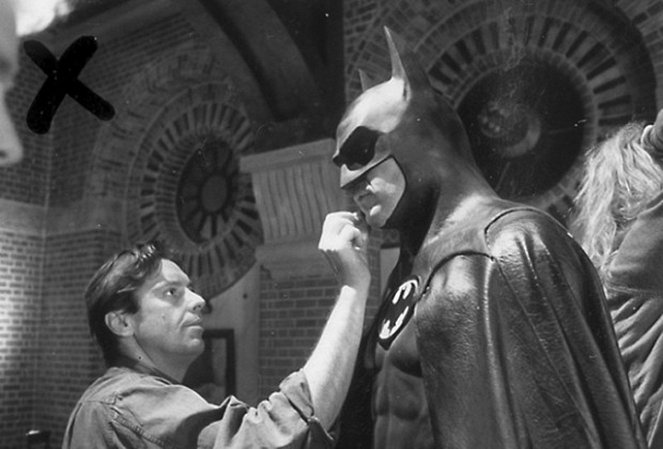 Batman - A denevérember - Forgatási fotók - Michael Keaton
