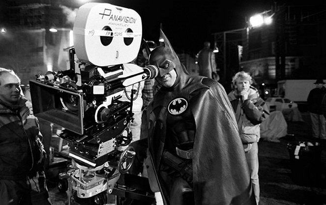 Batman - Van de set - Michael Keaton