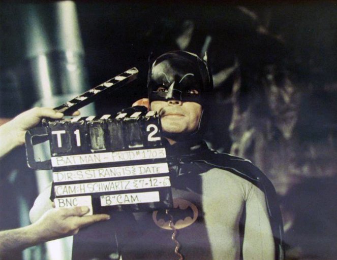 Batman - Van de set - Adam West