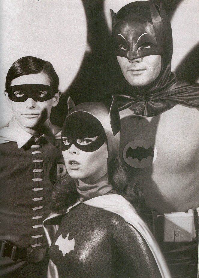 Batman - Promoción - Burt Ward, Yvonne Craig, Adam West