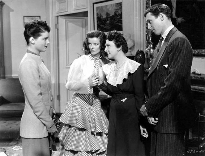 The Philadelphia Story - Van film - Ruth Hussey, Katharine Hepburn, James Stewart