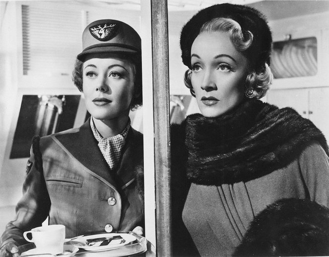 Die Reise ins Ungewisse - Filmfotos - Glynis Johns, Marlene Dietrich