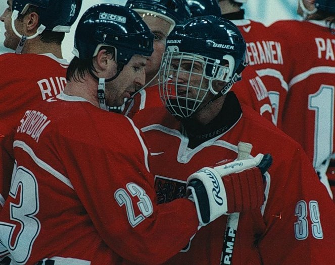 Nagano 1998 - hokejový turnaj století - Z filmu - Petr Svoboda, Dominik Hašek