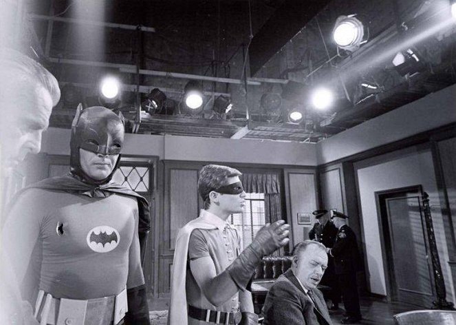 Batman - Forgatási fotók - Adam West, Burt Ward