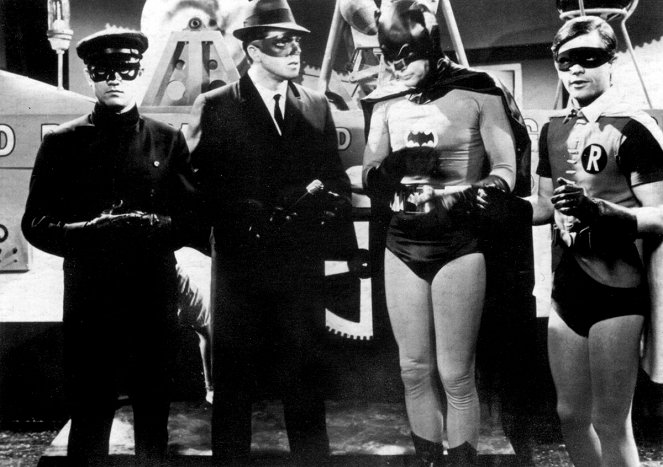Batman, o Invencível - Do filme - Bruce Lee, Adam West, Burt Ward