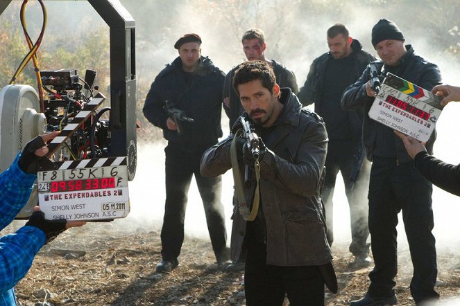 The Expendables 2: Back For War - Dreharbeiten - Scott Adkins