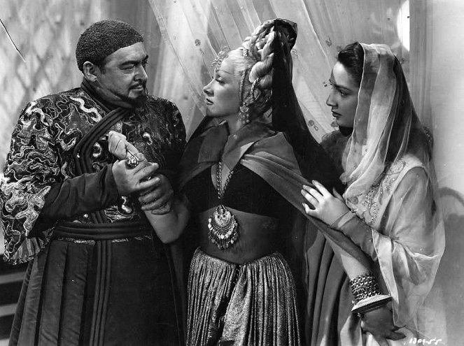 El príncipe mendigo - De la película - Edward Arnold, Marlene Dietrich, Joy Page