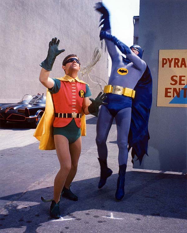 Batman: The Movie - Filmfotók - Burt Ward, Adam West