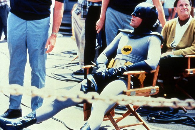 Batman hält die Welt in Atem - Dreharbeiten - Adam West