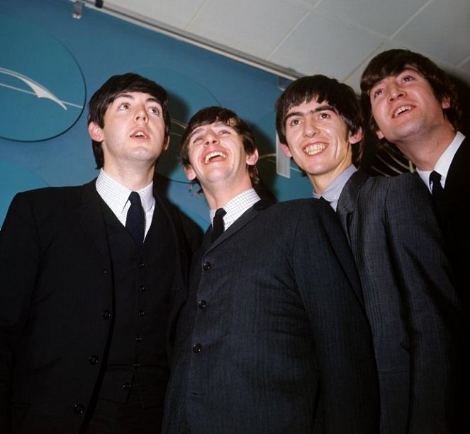 Beatles v USA - Z filmu - Paul McCartney, Ringo Starr, George Harrison, John Lennon