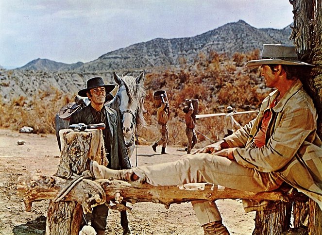 Tenkrát na Západě - Z filmu - Henry Fonda, Charles Bronson