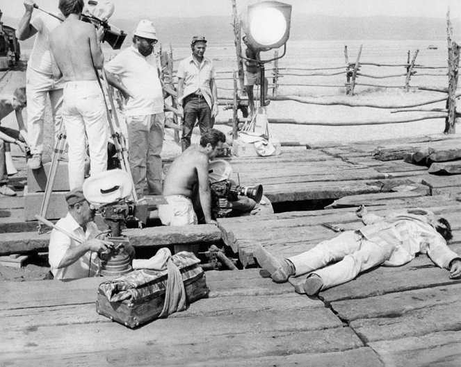Once Upon a Time in the West - Van de set - Sergio Leone