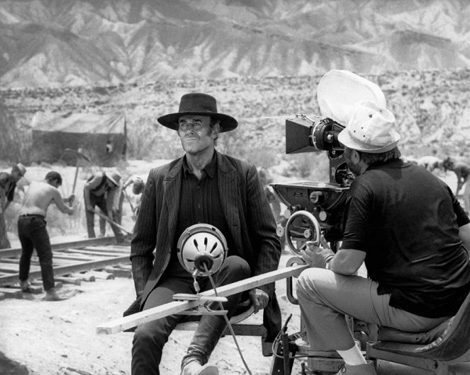 Volt egyszer egy vadnyugat - Forgatási fotók - Henry Fonda