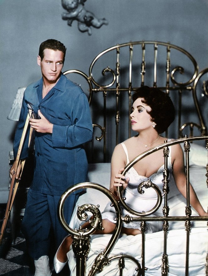 Gata em Telhado de Zinco Quente - Do filme - Paul Newman, Elizabeth Taylor