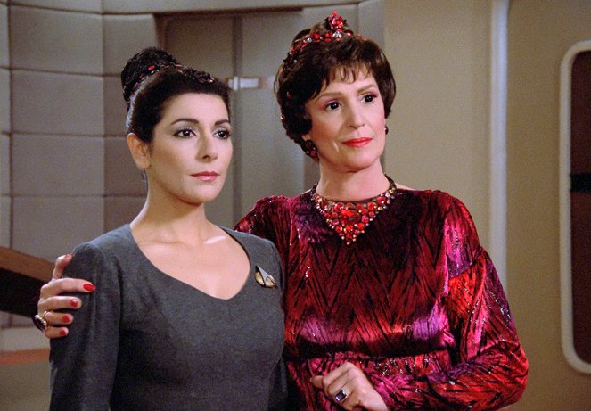 Star Trek: Następne pokolenie - Oaza - Z filmu - Marina Sirtis, Majel Barrett