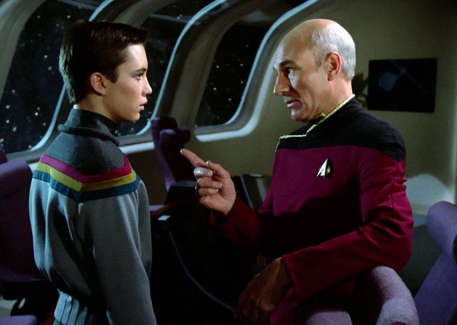 Star Trek: The Next Generation - Coming of Age - Photos - Wil Wheaton, Patrick Stewart