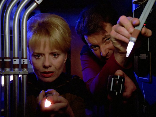 Star Trek: Następne pokolenie - Naga teraźniejszość - Z filmu - Brooke Bundy, Jonathan Frakes