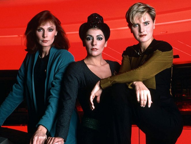 Star Trek - Das nächste Jahrhundert - Season 1 - Werbefoto - Gates McFadden, Marina Sirtis, Denise Crosby