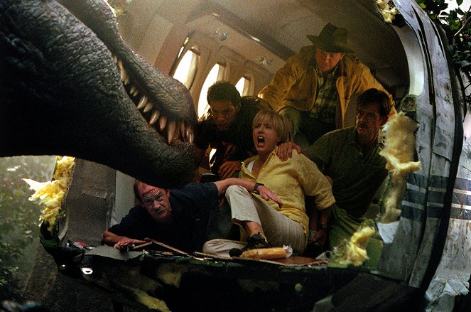 Jurassic Park III - Kuvat elokuvasta - Michael Jeter, Alessandro Nivola, Téa Leoni, Sam Neill, William H. Macy
